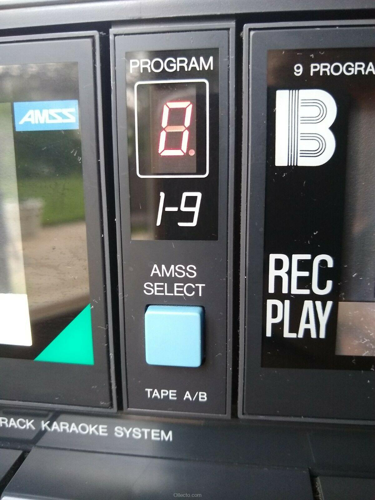 Sanyo PAT-K5MKIII Double Cassette, 8 Track Boombox Karaoke - Image 11