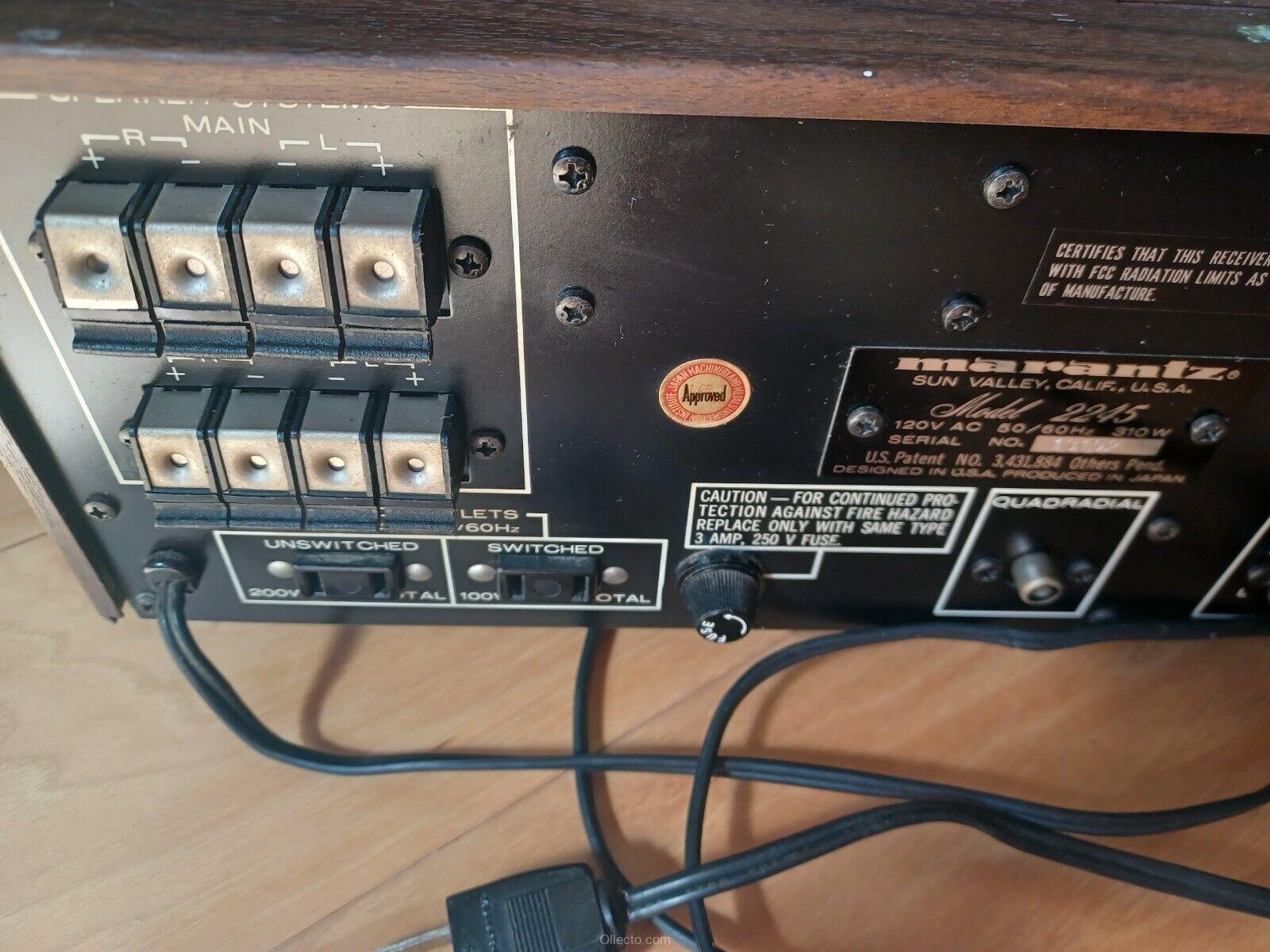 Marantz 2245 Receiver - Image 6